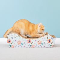ごろん猫の爪とぎ　ナチュラル（インテリア 段ボール製)